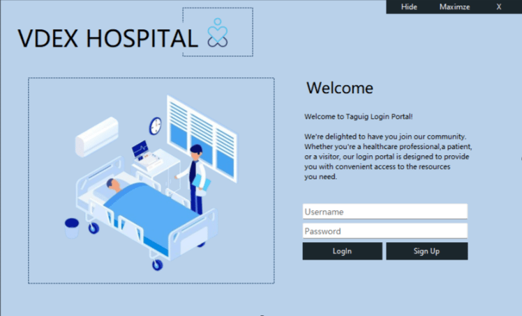 Reservation Desktop Application - Screenshot 2