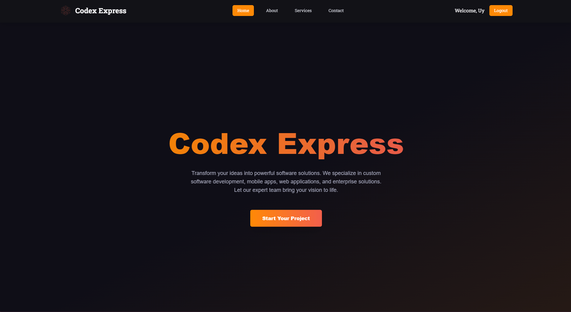 Codex Express - Screenshot 1