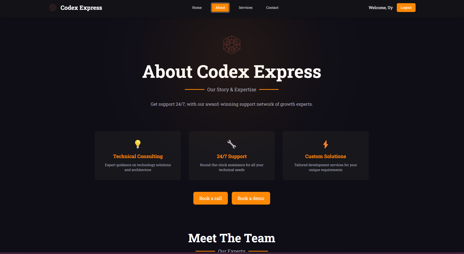 Codex Express - Screenshot 2